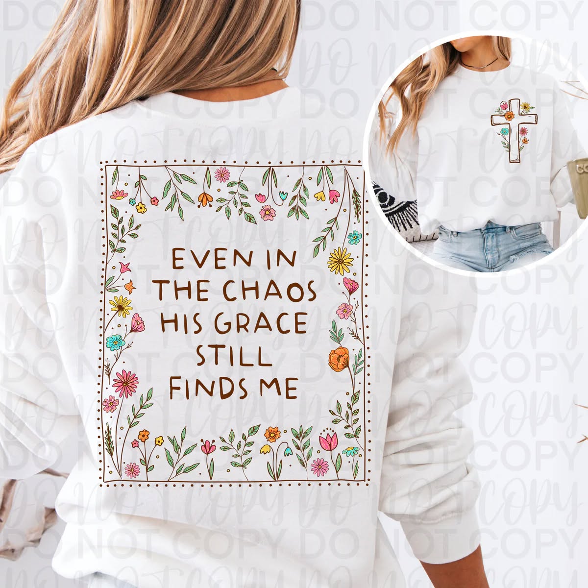 Even in the Chaos His Grace Still Finds Me (POCKET INCLUDED) 07996