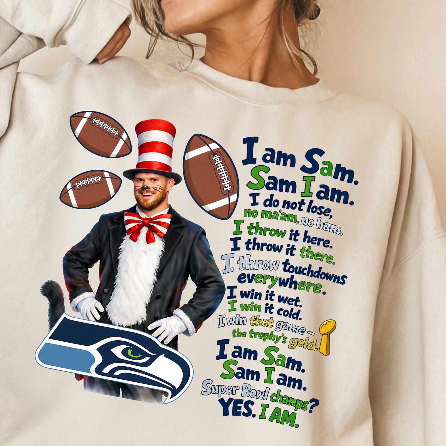 Sam I Am Seahawks 07132