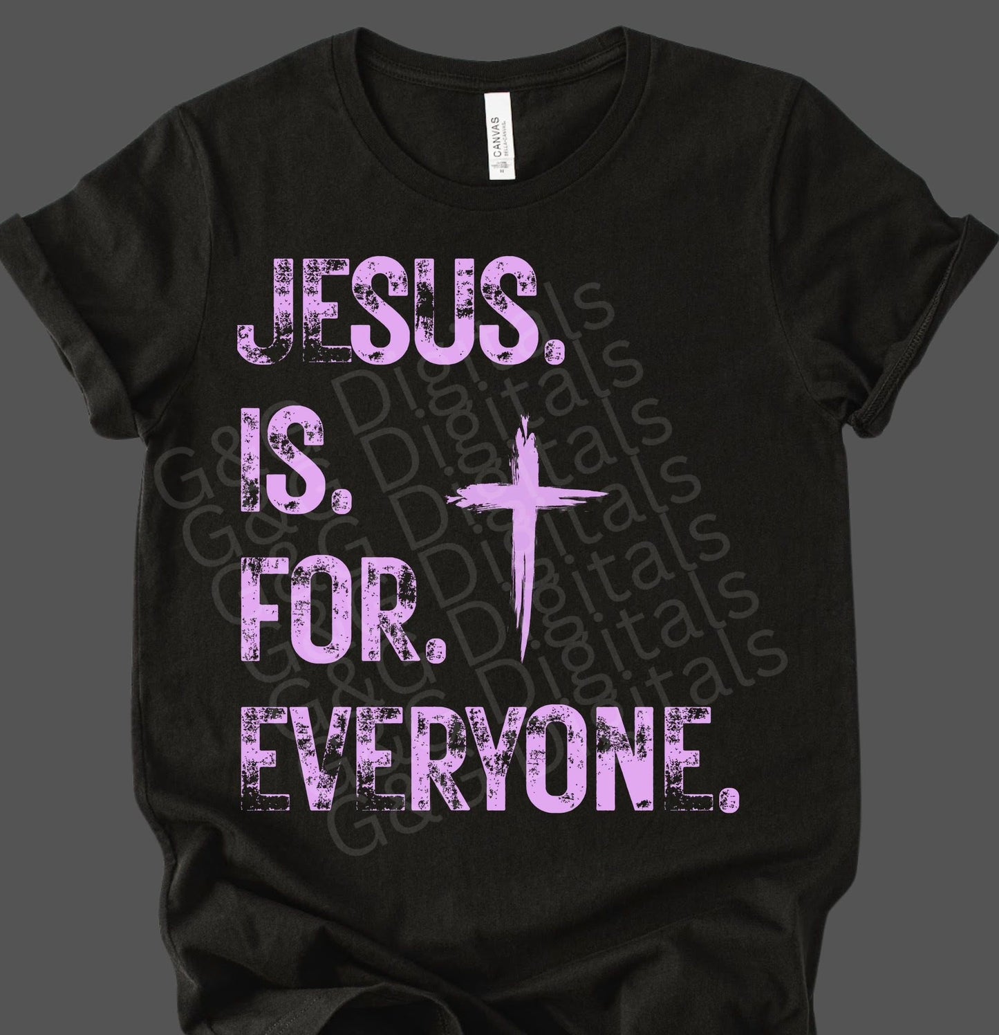 Purple Jesus Is For Everyone (Comes with Matching Pocket) 07171