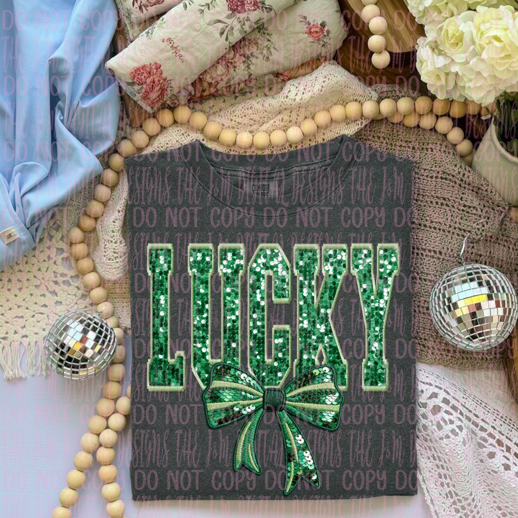 Faux Lucky Bow 07241