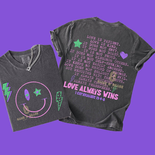 Love Always Wins Color (FRONT ONLY) 07311