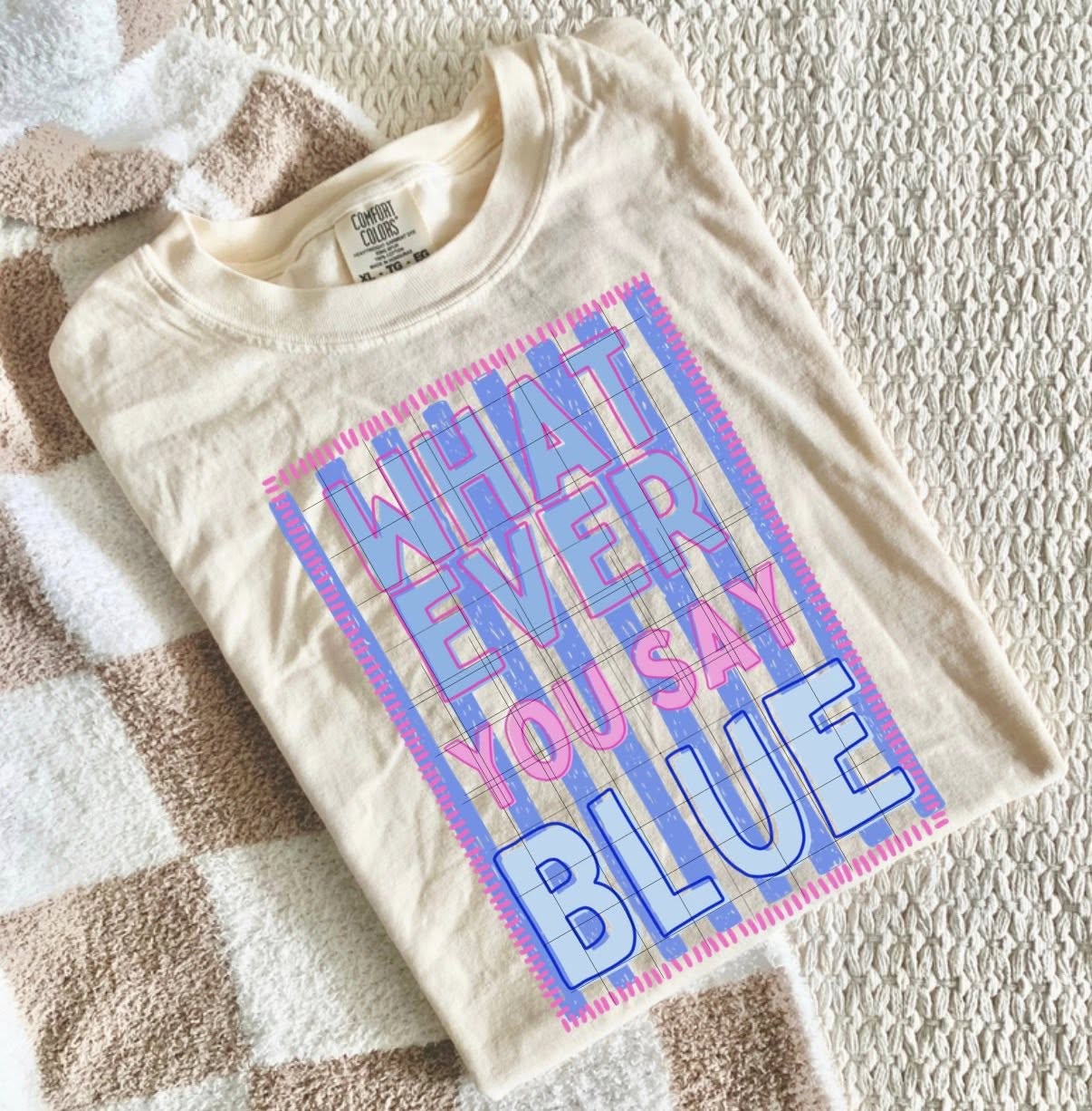 Whatever You Say Blue 07342
