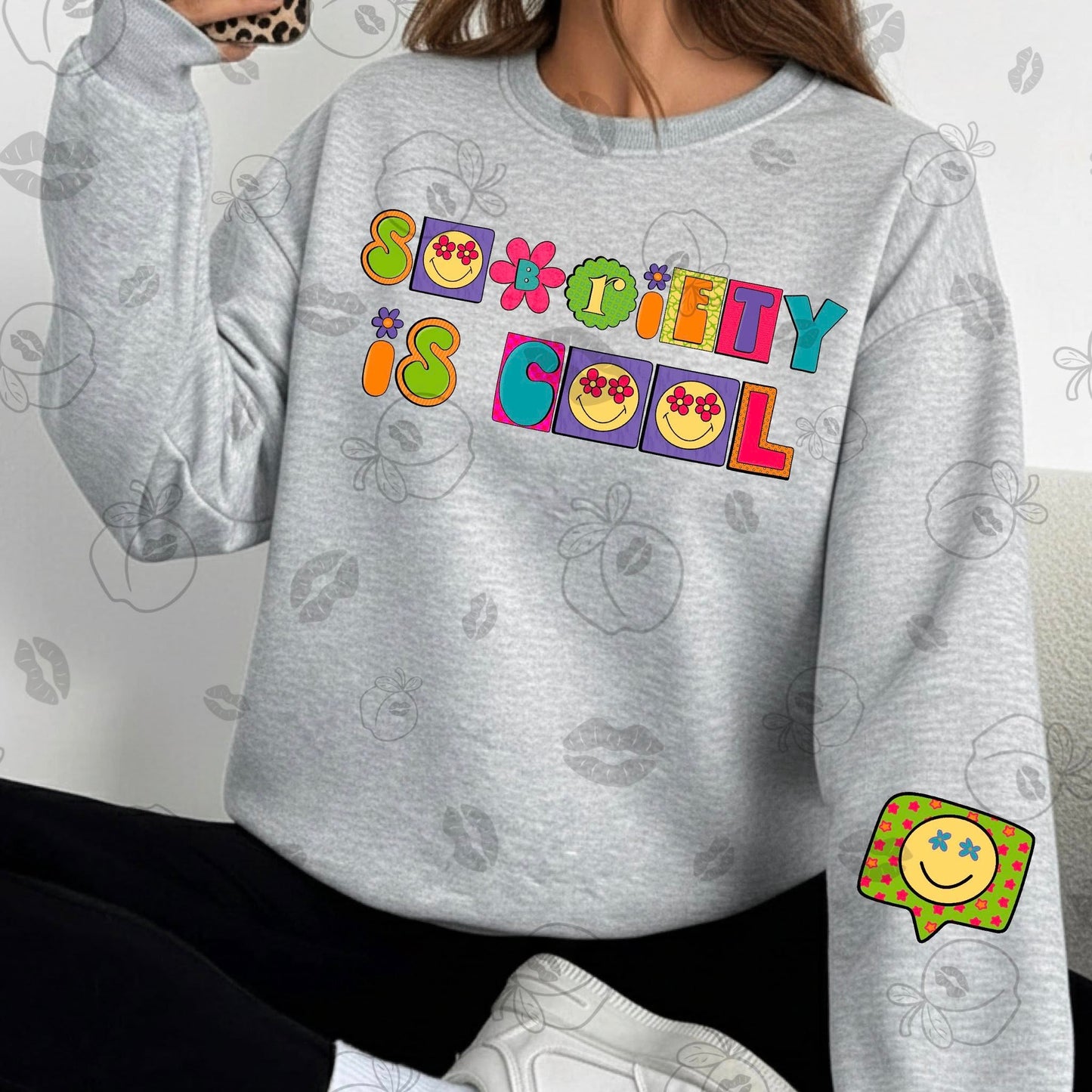 Sobriety is cool with arm design 07477