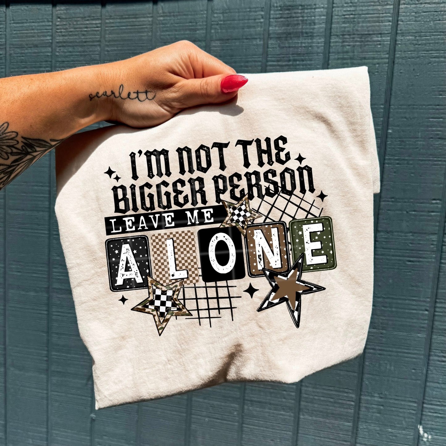 I'm not the bigger person 07520
