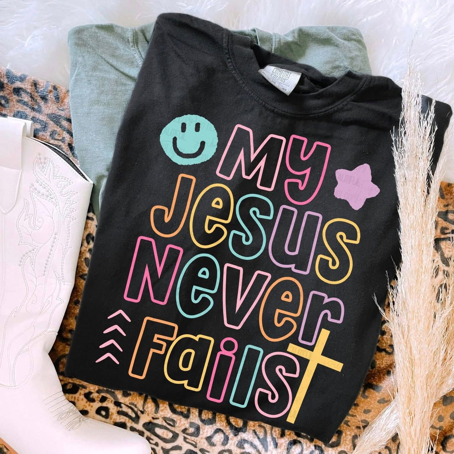My Jesus Never Fails Outline 07728