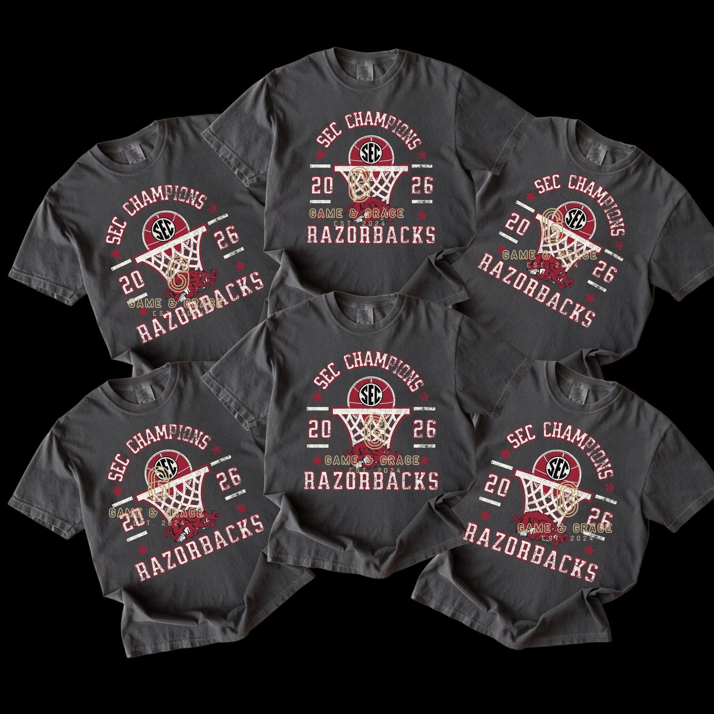 2026 SEC Champions Hogs 07720