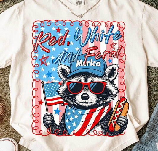 Red White and Feral 08049