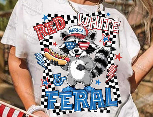 Red White and Feral 08050