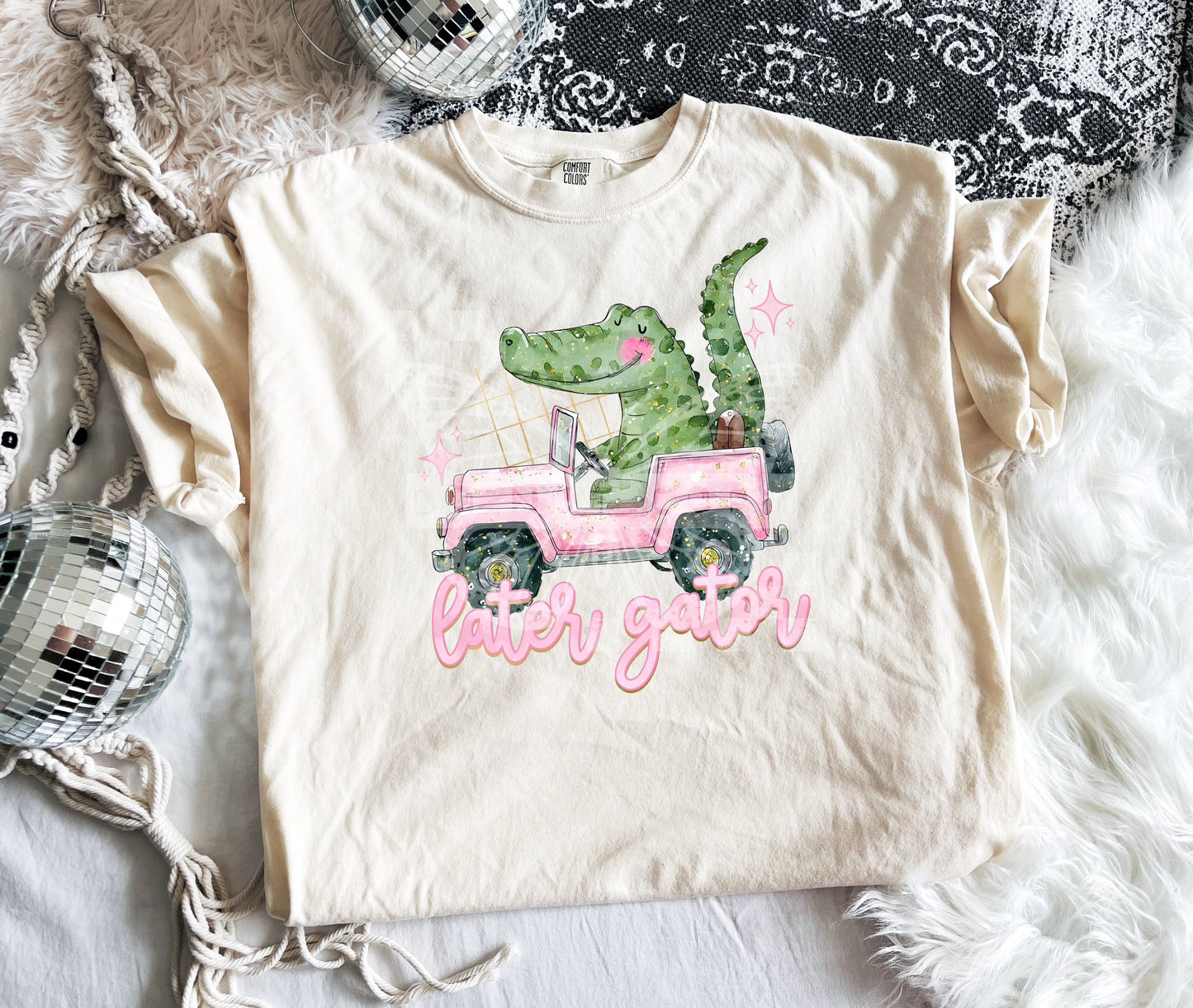 Later Gator Pink Jeep 08141