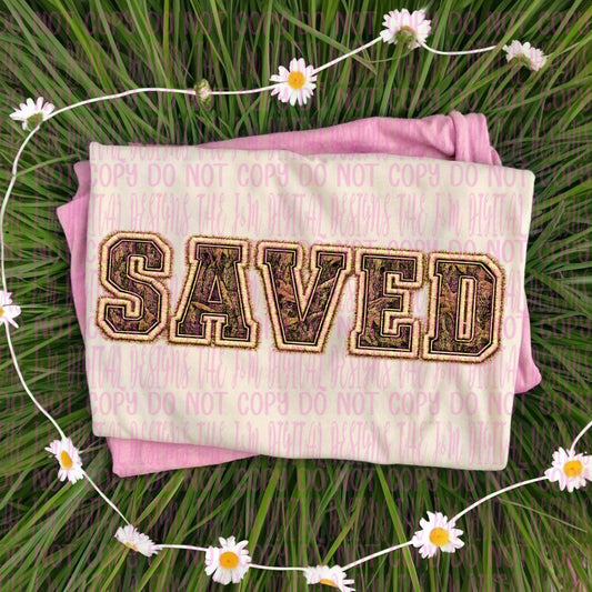 Saved Faux Camo Embroidery 08282