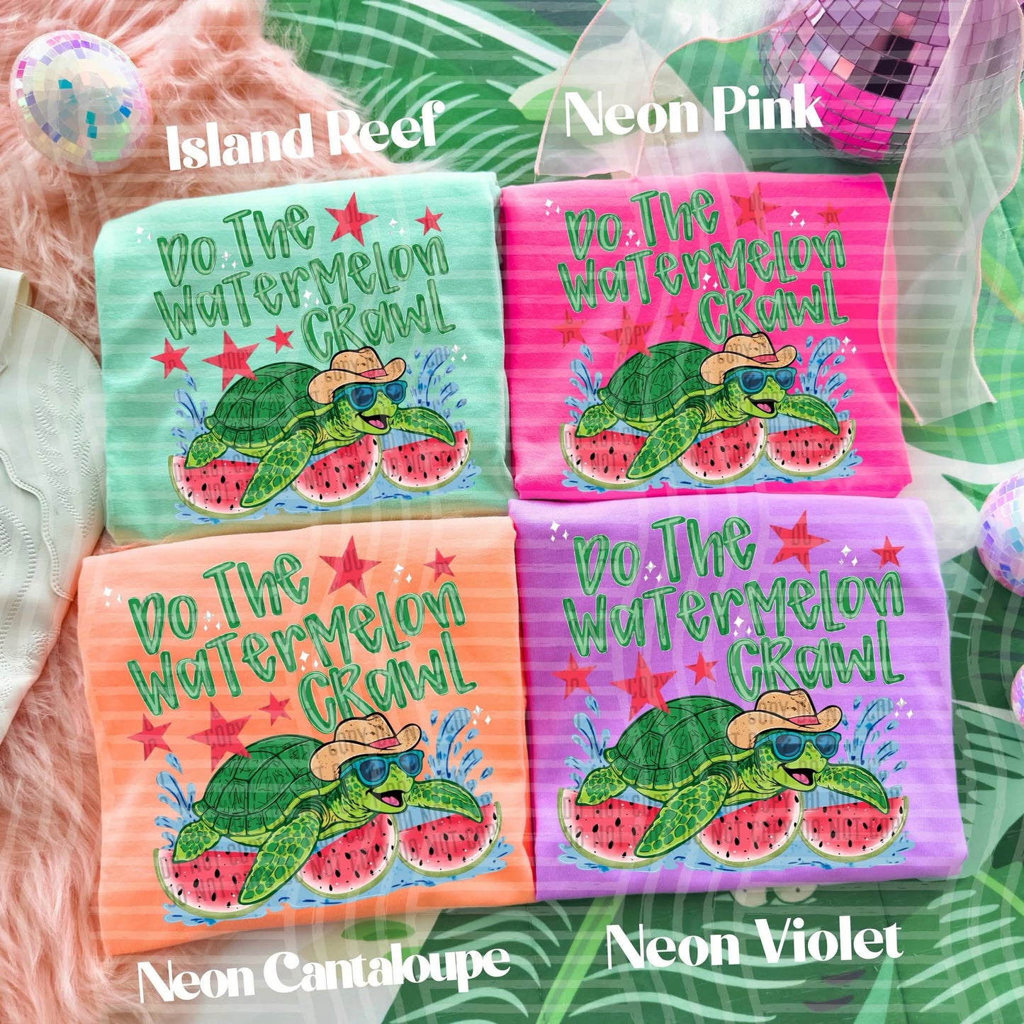 Do the Watermelon Crawl Turtle 08224