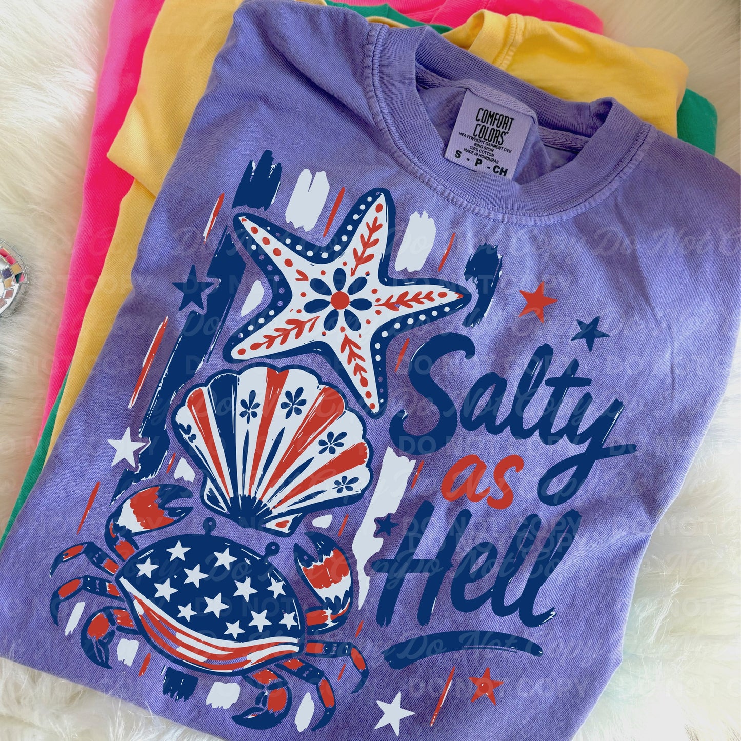 Salty as Hell Stripes 08348