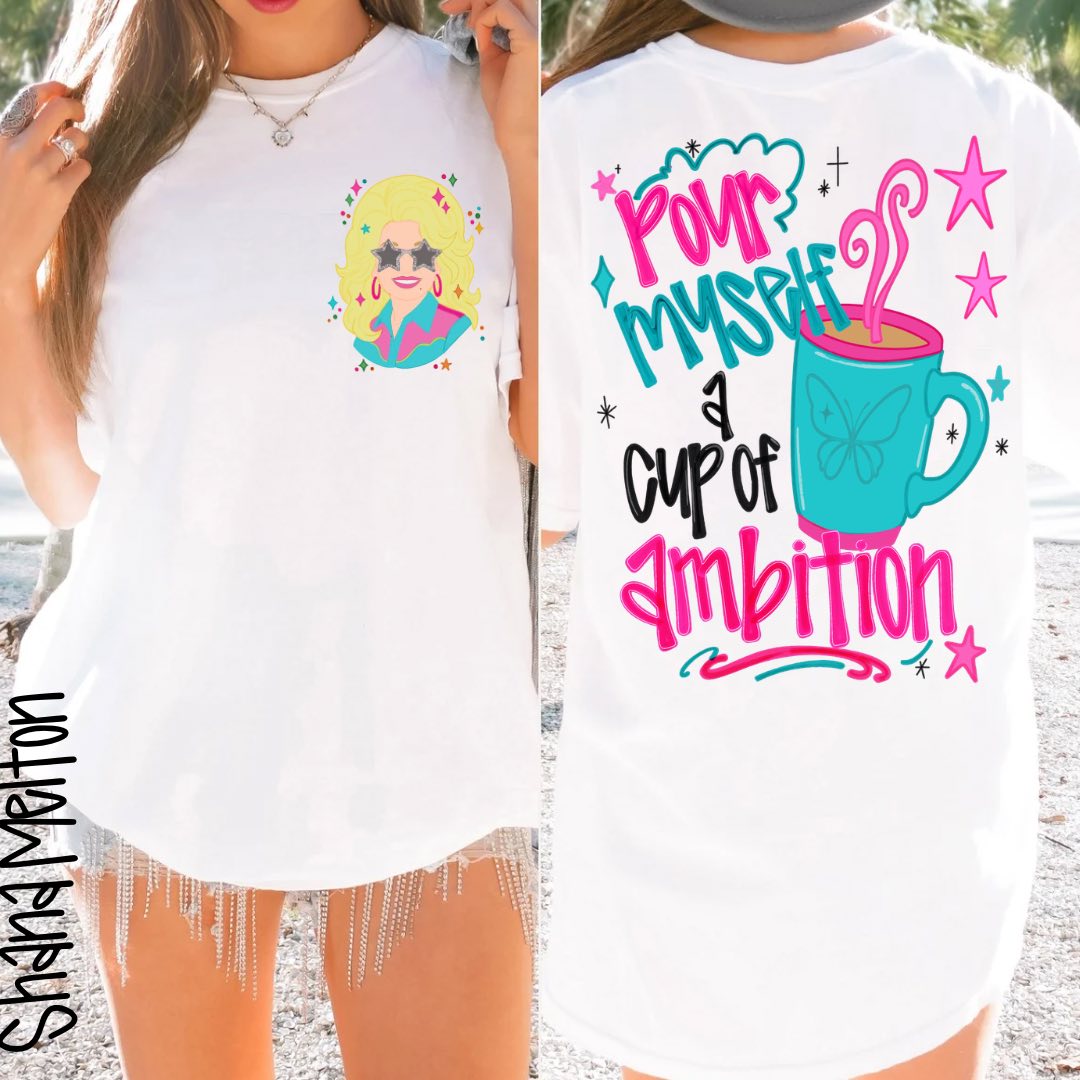 Pour Myself a Cup of Ambition (Pocket Included) 08457