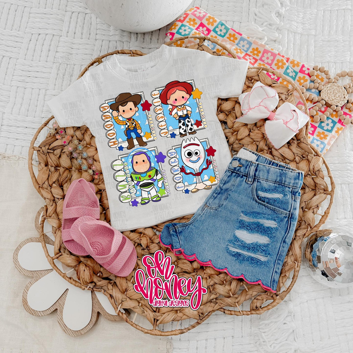 Toy Characters Grid 08559