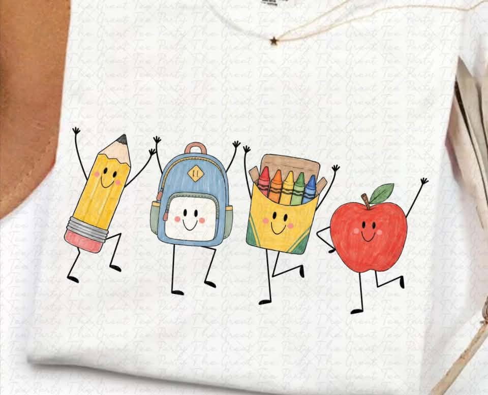School Doodle Characters 08753