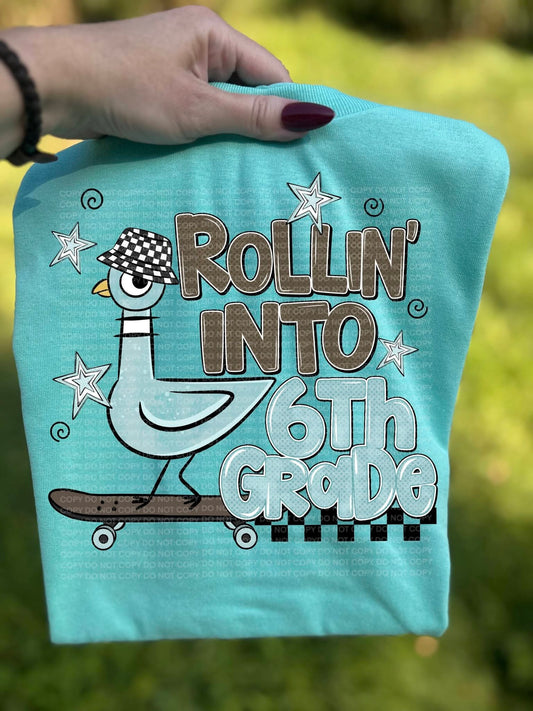 Pigeon Rollin' Into Grade Levels (Choose Yours) 08849