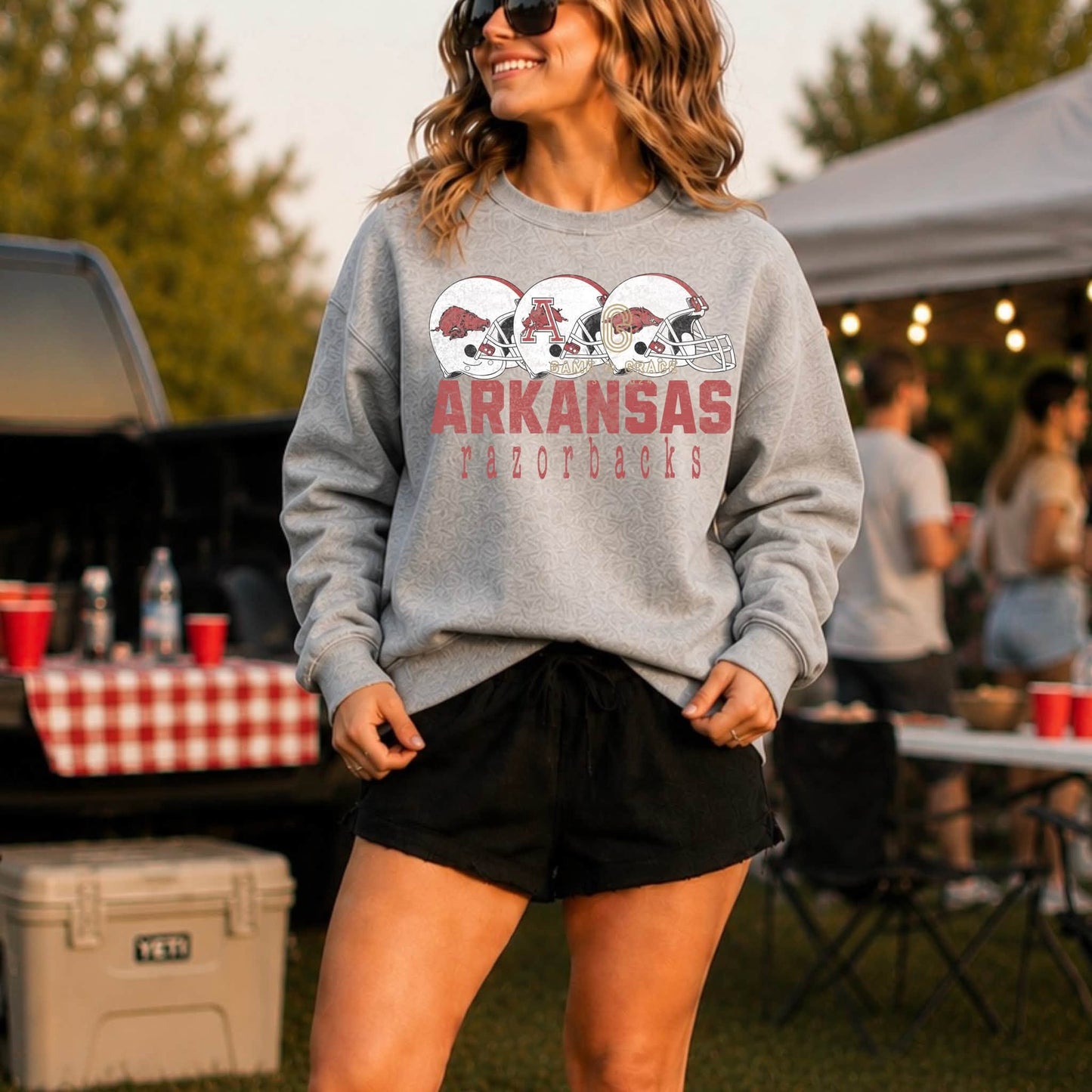Arkansas Razorbacks Helmets 09078