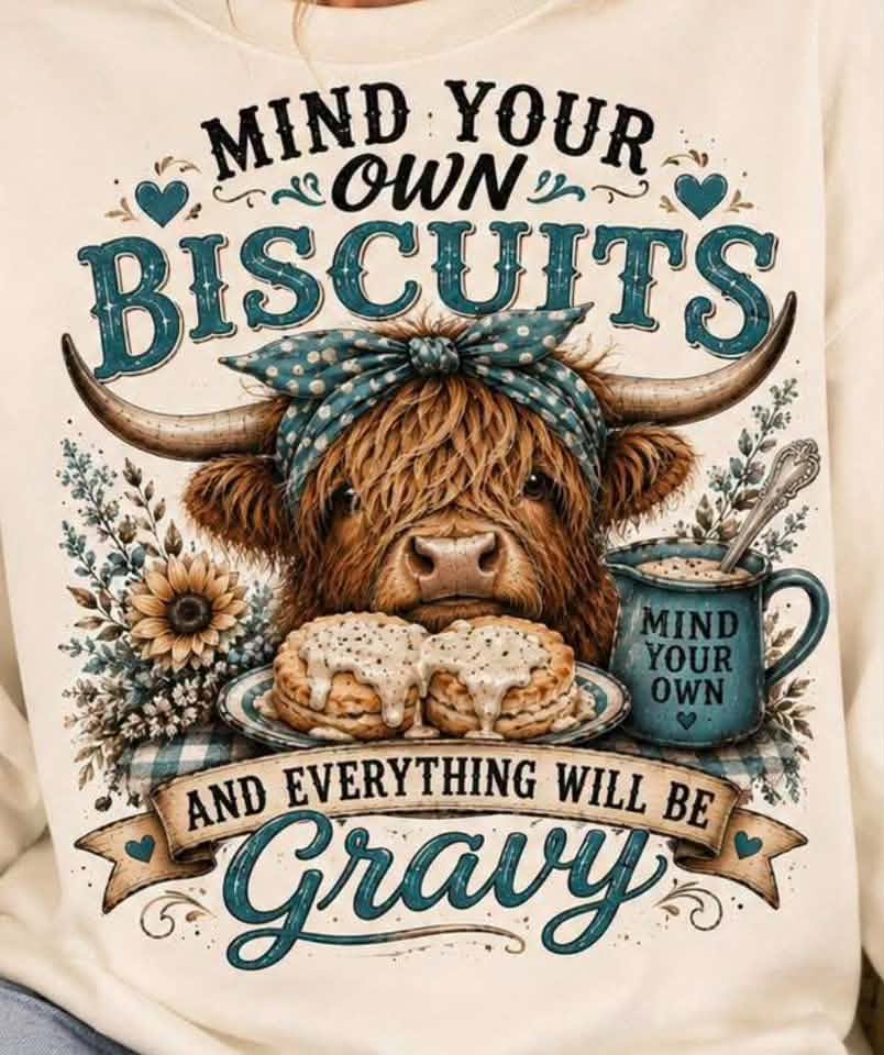 Mind Your Own Biscuits Cow 09146