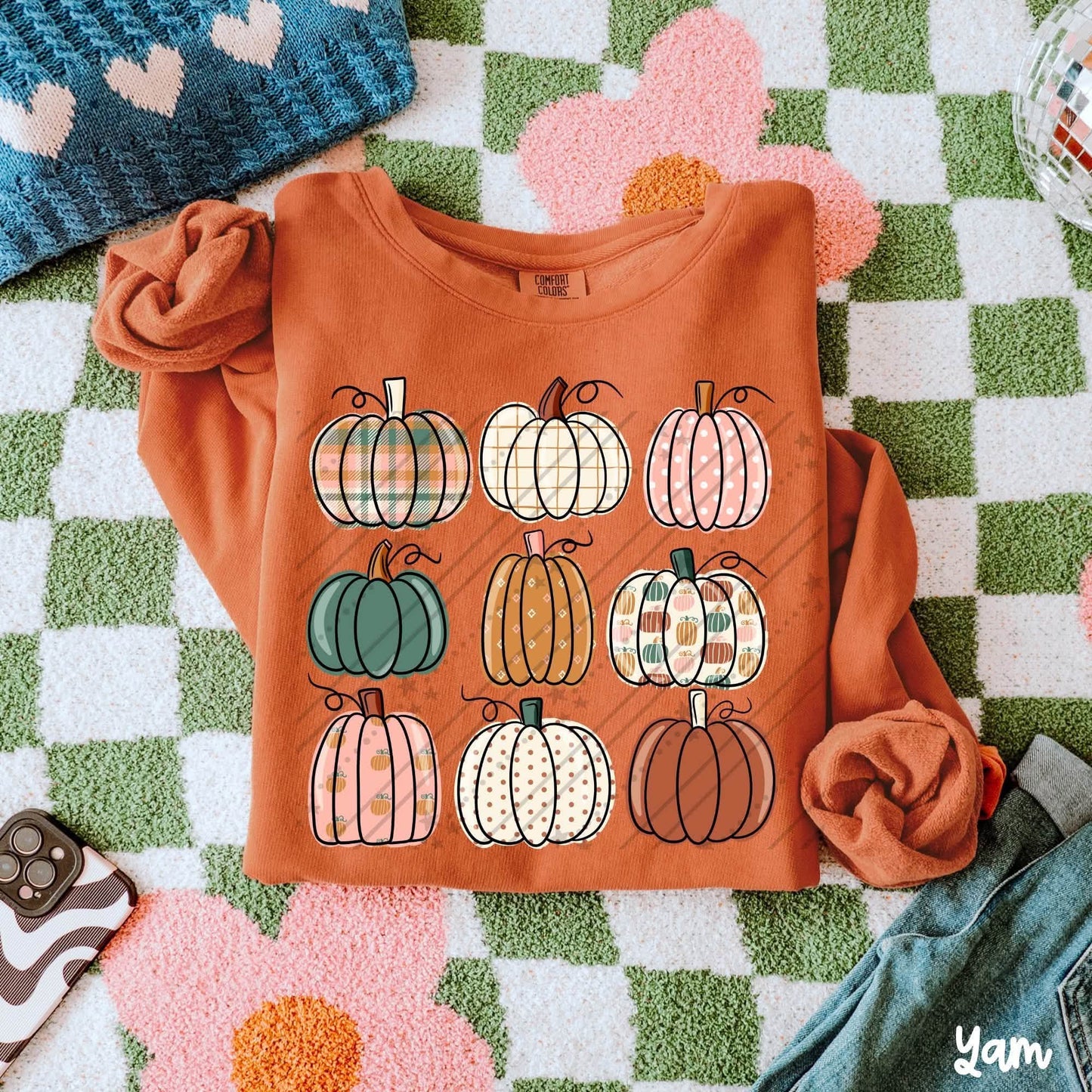 Pumpkin Grid 09386