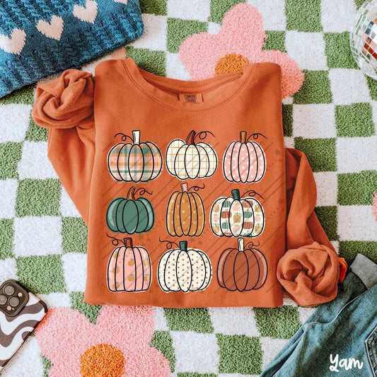 Pumpkin Grid 09386