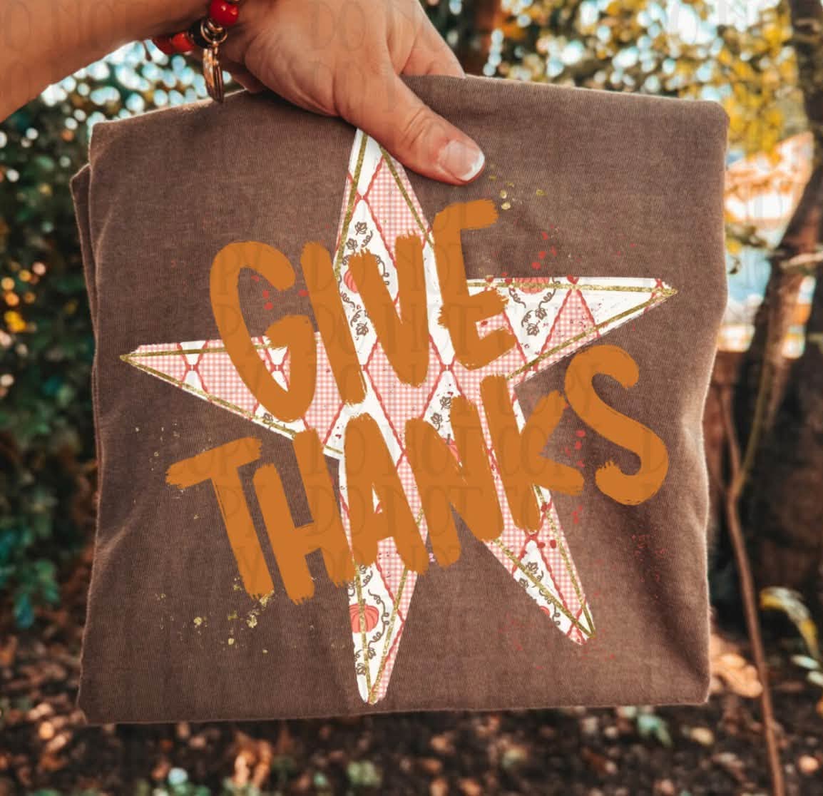 Give Thanks Star 09281