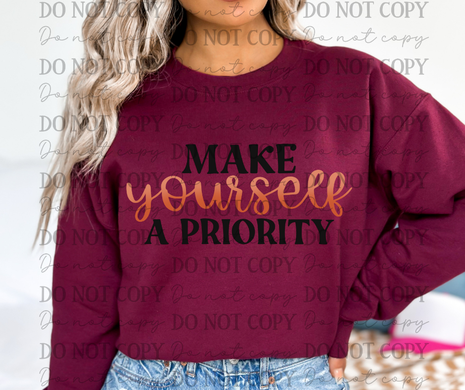 Make Yourself a Priority Color 06968