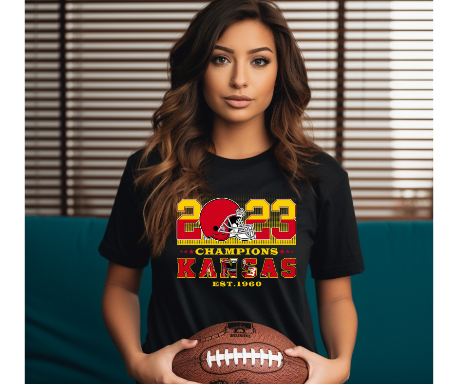 2023-2024 KC Chiefs AFC Champs DTF Transfer 05479