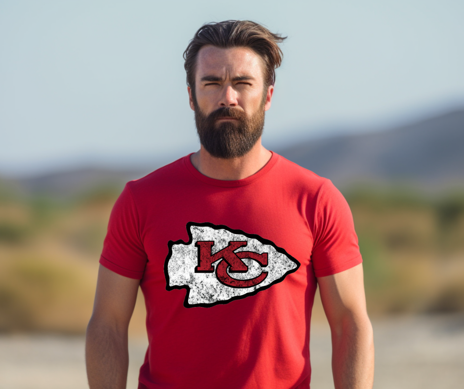 Kansas City Chiefs Arrowhead Distressed 03501