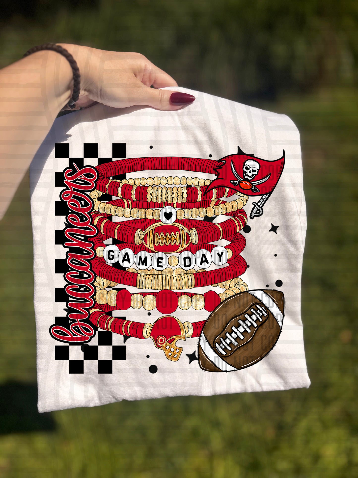 Pro Football Team Stacked Bracelets (Choose Yours) 00922