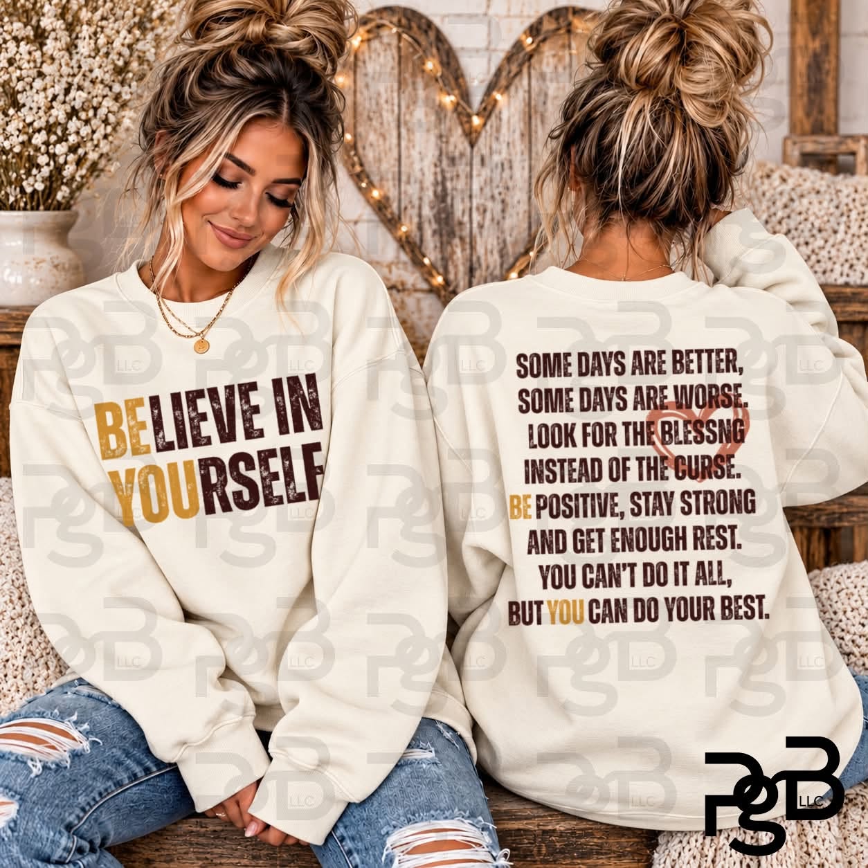 Believe in Yourself (Front and Back Included) 09579