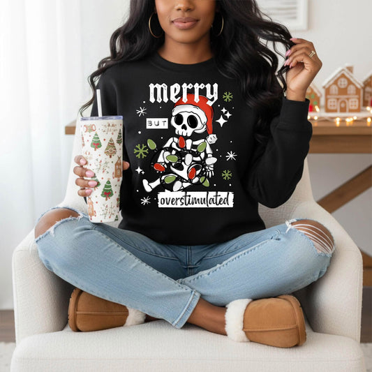 Merry But Overstimulated White 09685