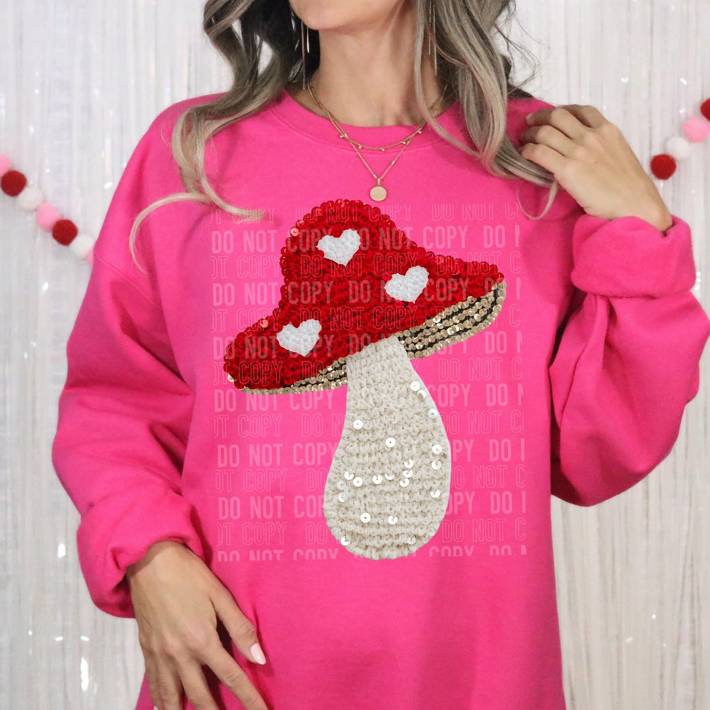 Heart Mushroom Faux 06790