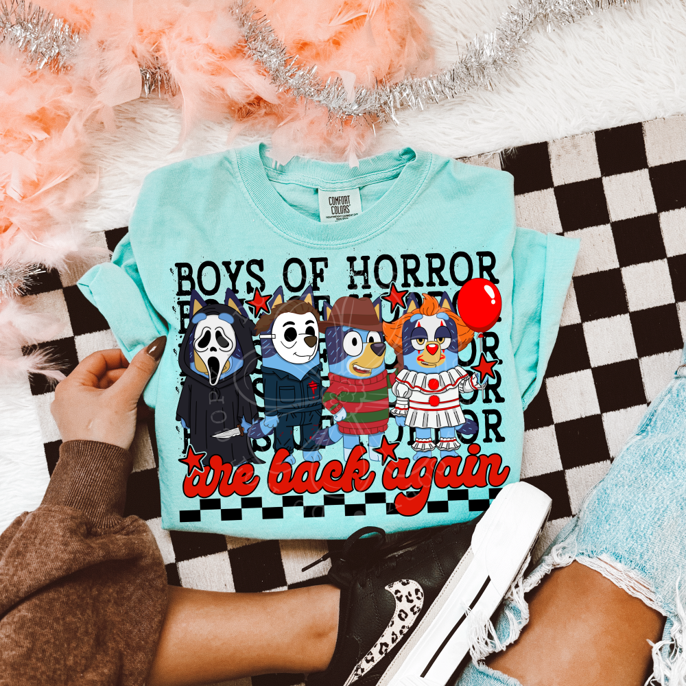 Boys of Horror Are Back Again Blue Dog 00429