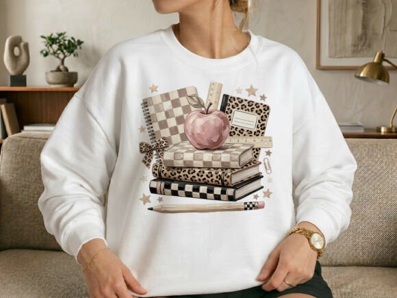 Neutral Checker Back to School Books 08784