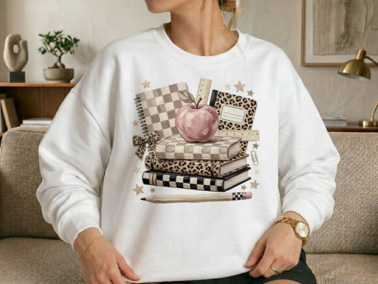 Neutral Checker Back to School Books 08784
