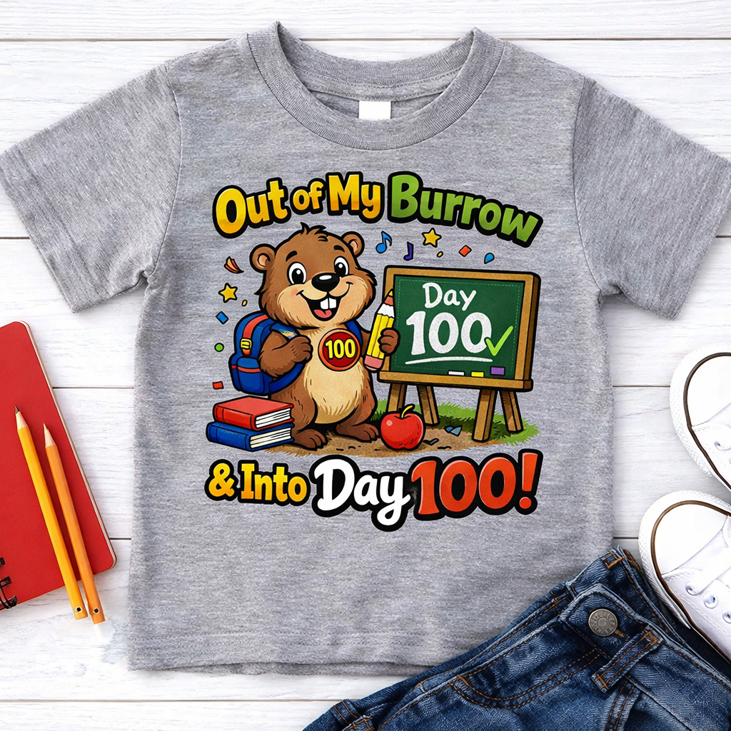 Out of My Burrow and Into Day 100 07846