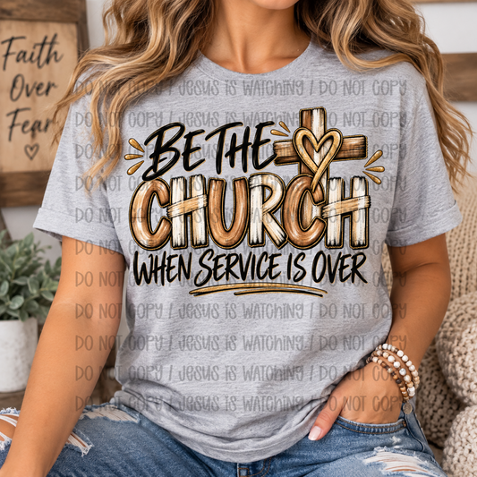 Be the Church Rustic (Exclusive) 09187