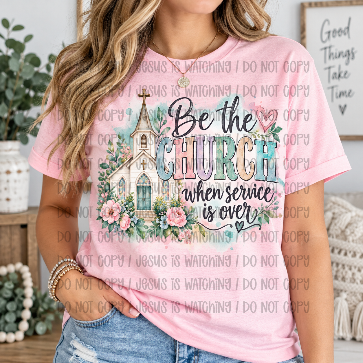 Be the Church Watercolor (Exclusive) 09190