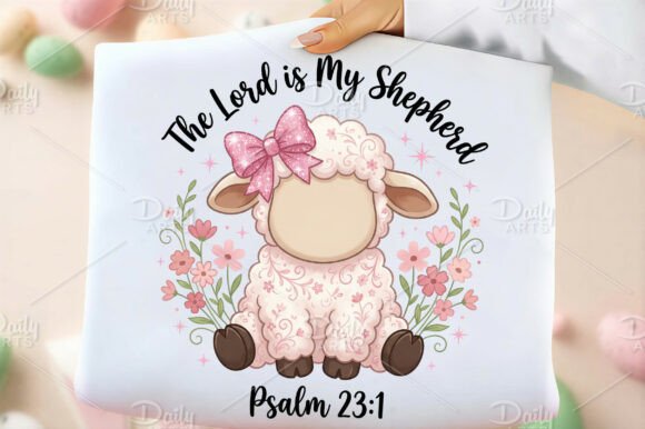 The Lord Is My Shepherd Lamb 07587