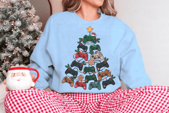 Christmas Gamer Tree 07048