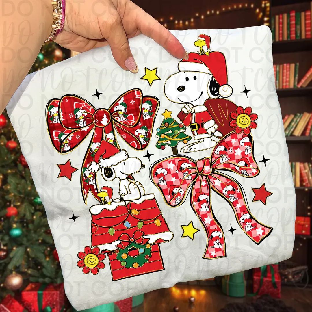 Snoopy Christmas Coquette Collage Semi-Exclusive 06818