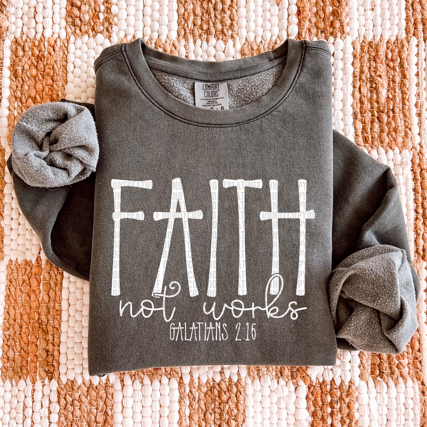 Faith Not Works Color Dropdown 06869