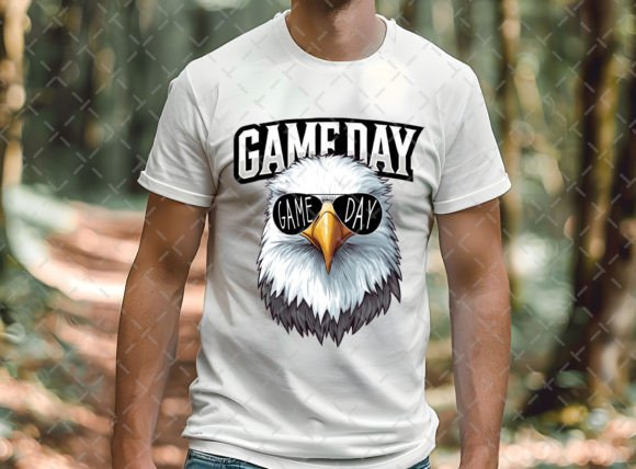Game Day Eagle Mascot 03236