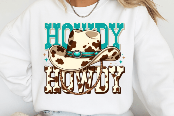 Western Howdy Cowboy Hat 07595