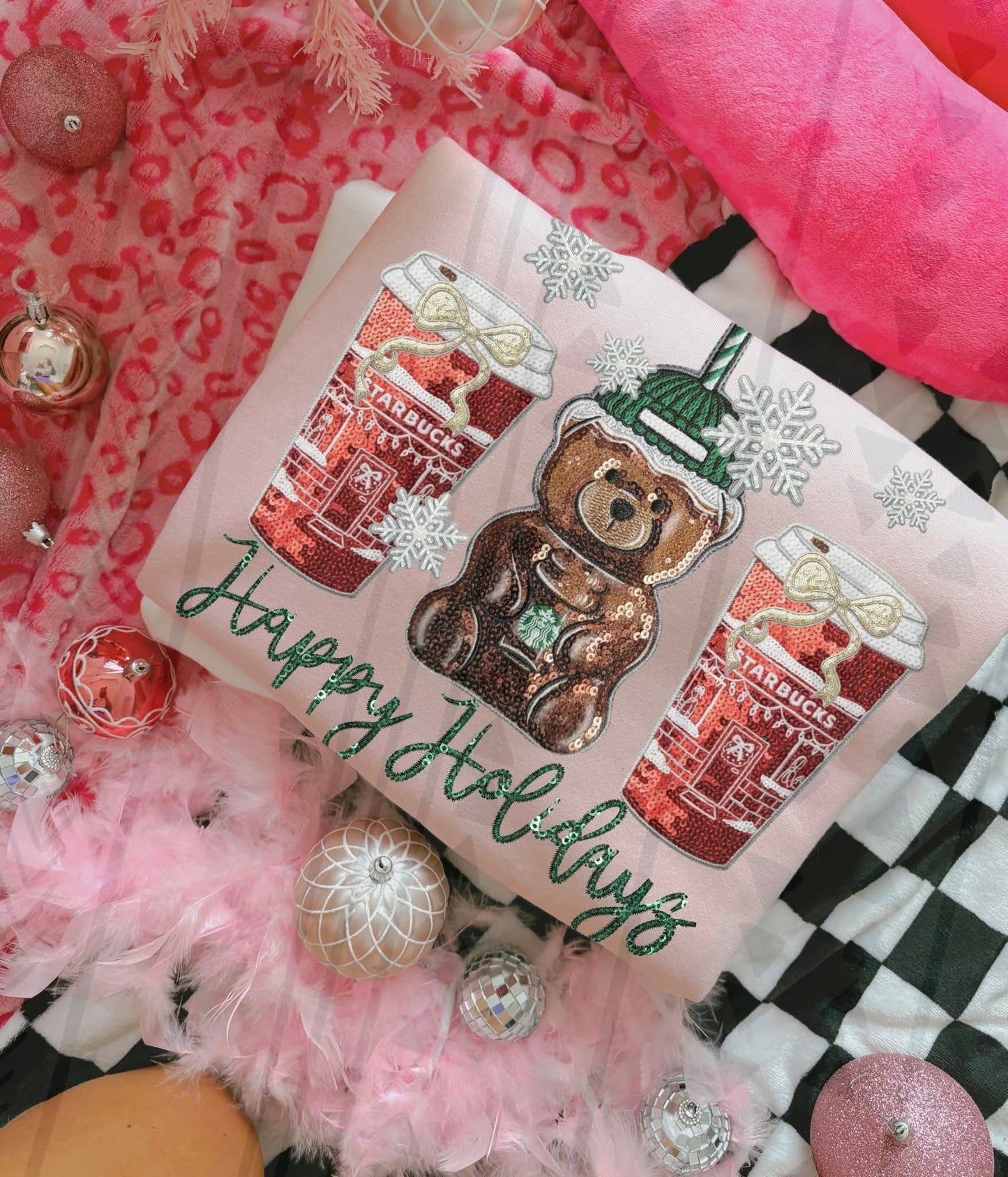 Happy Holidays Starbucks Bear 06783