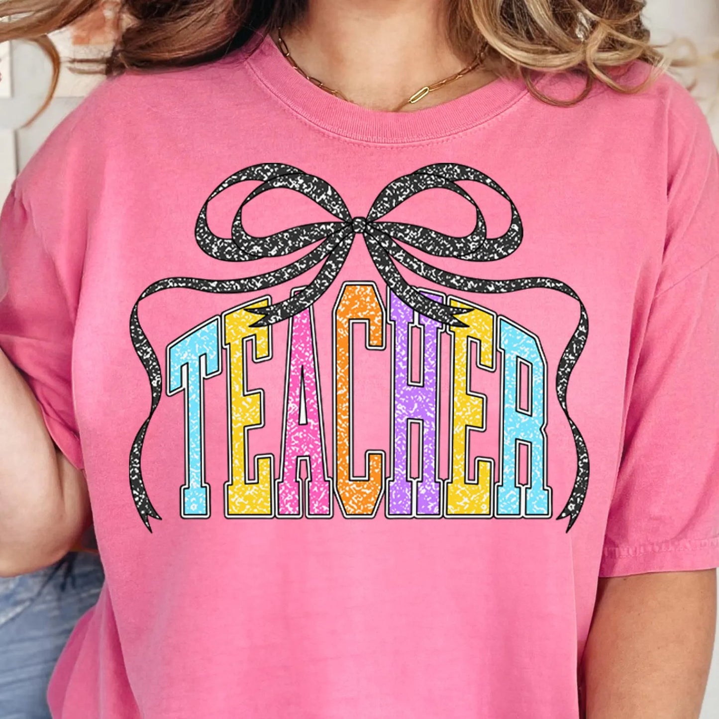 Distressed Coquette Teacher 01420