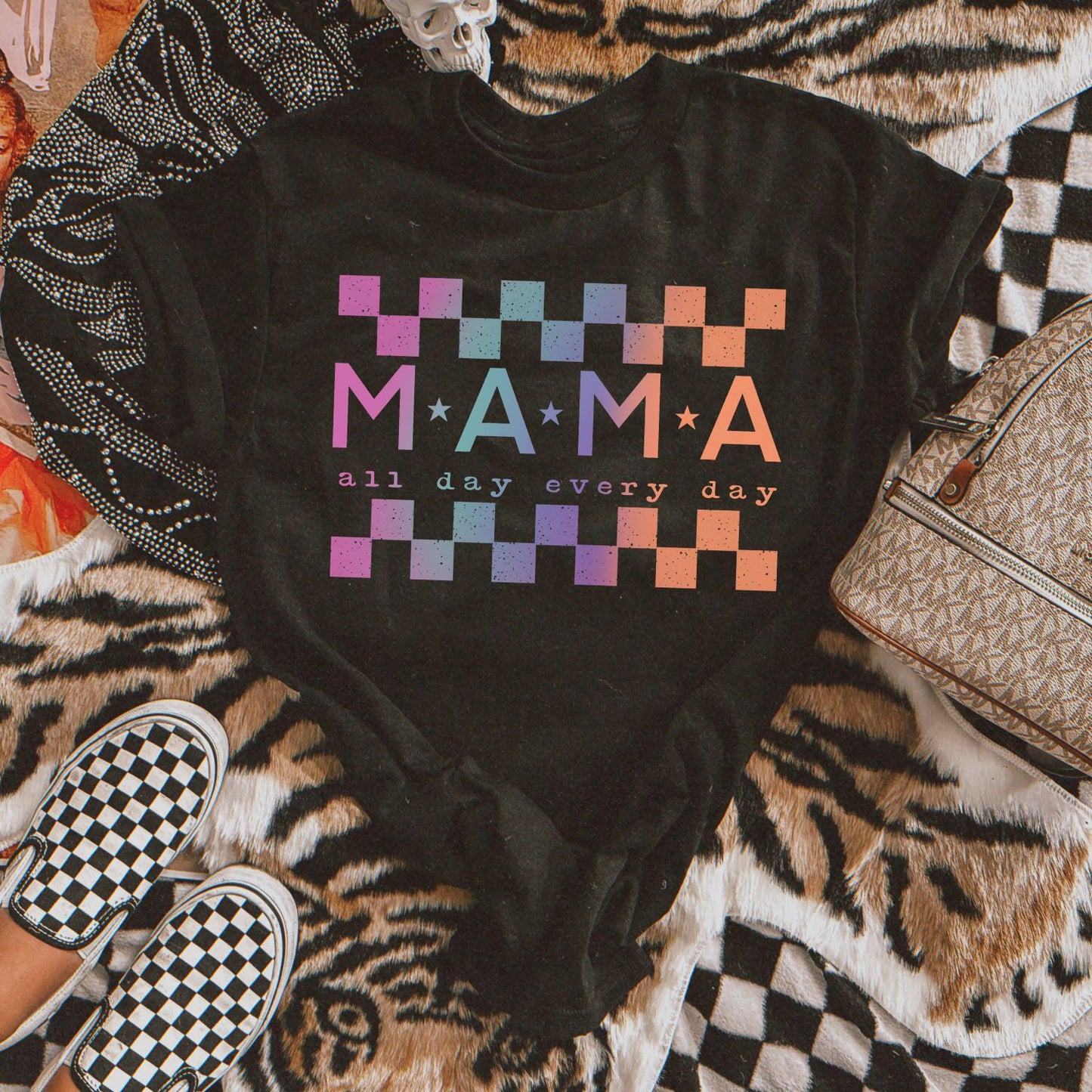 Ombre Mama All Day Every Day DTF Transfer 05301