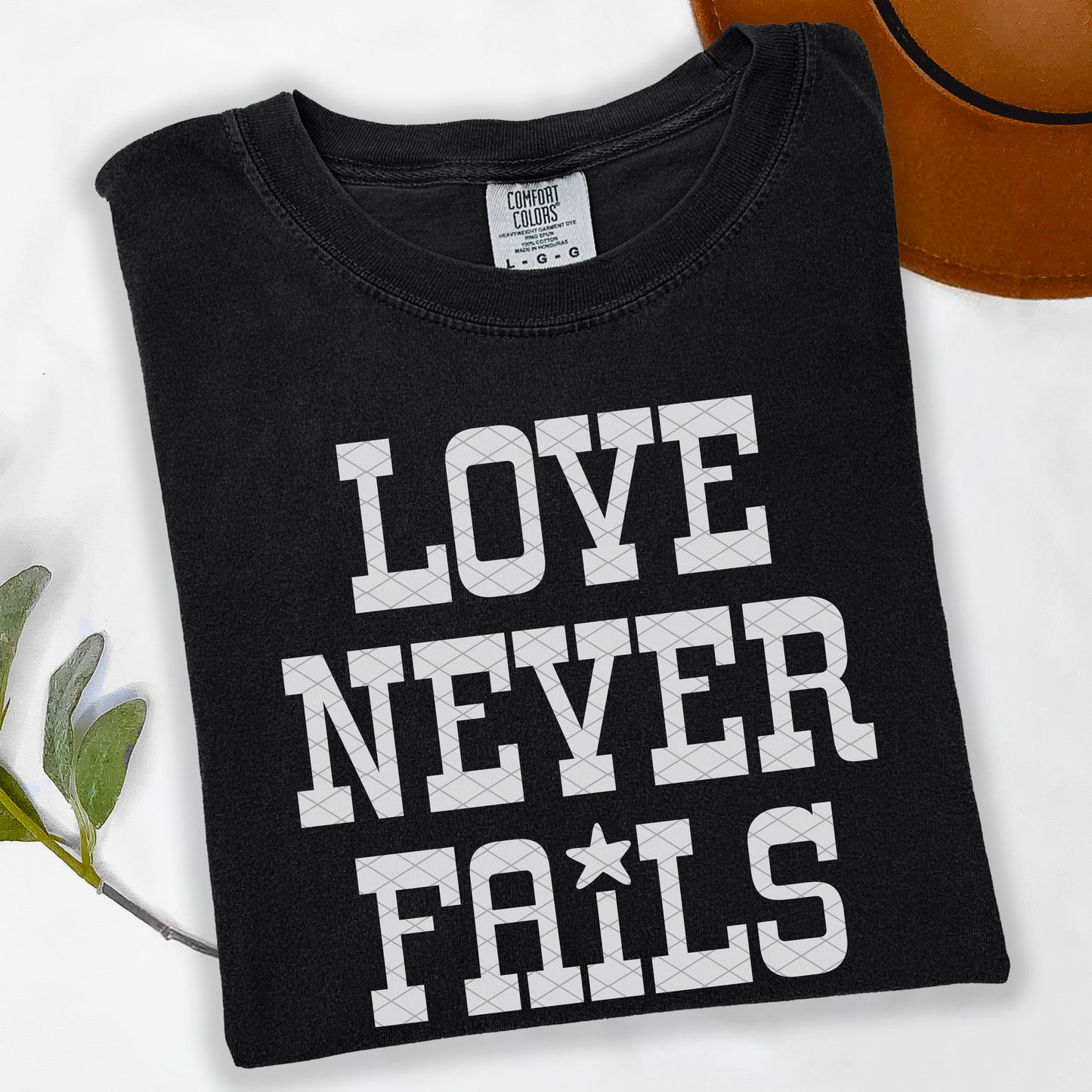 Love Never Fails Color Dropdown 06870