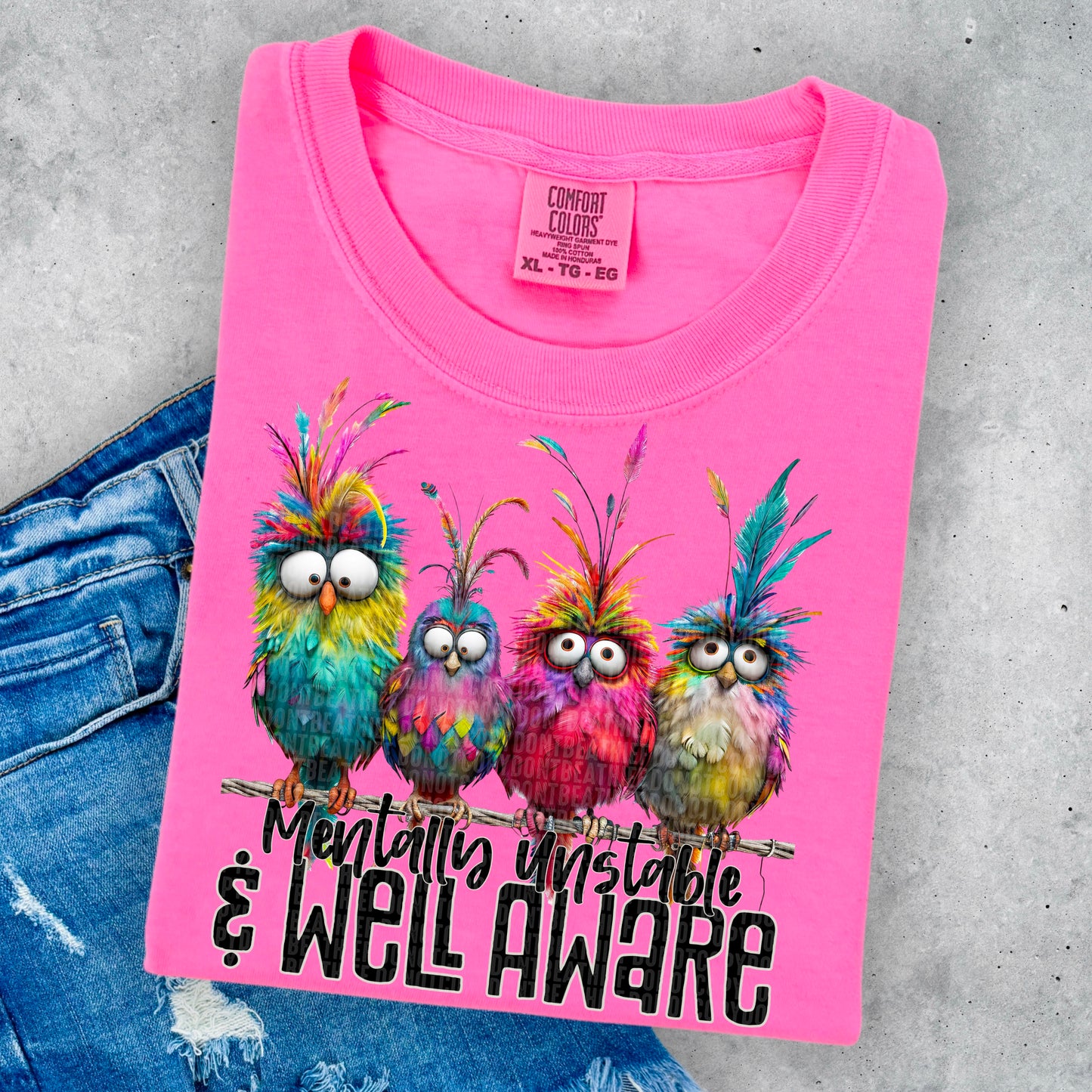 Mentally Unstable & Well Aware Birds 04902