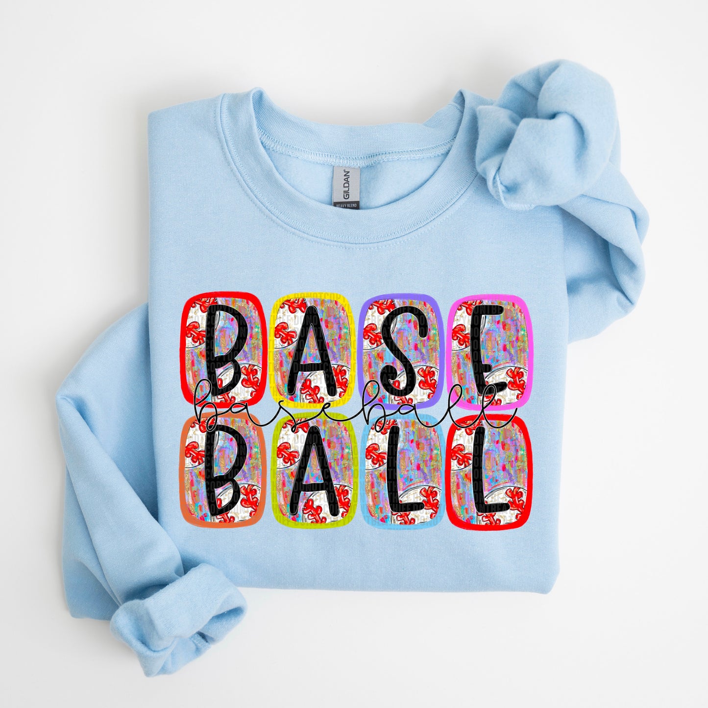 Messy Paint Baseball 02672